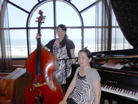Enjoying jazz and brunch on a Sunday afternoon in A.C.